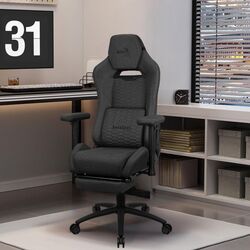 Fotoliu gaming Aerocool Royal AeroWeave (Ash Black)