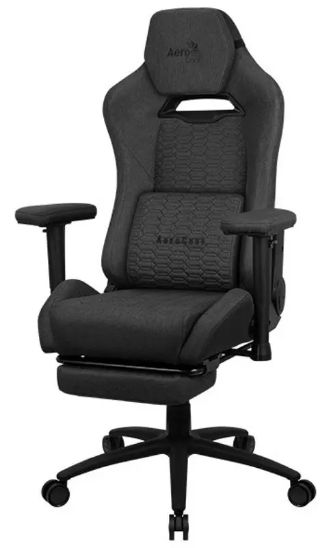 Игровое кресло Aerocool Royal AeroWeave (Ash Black)