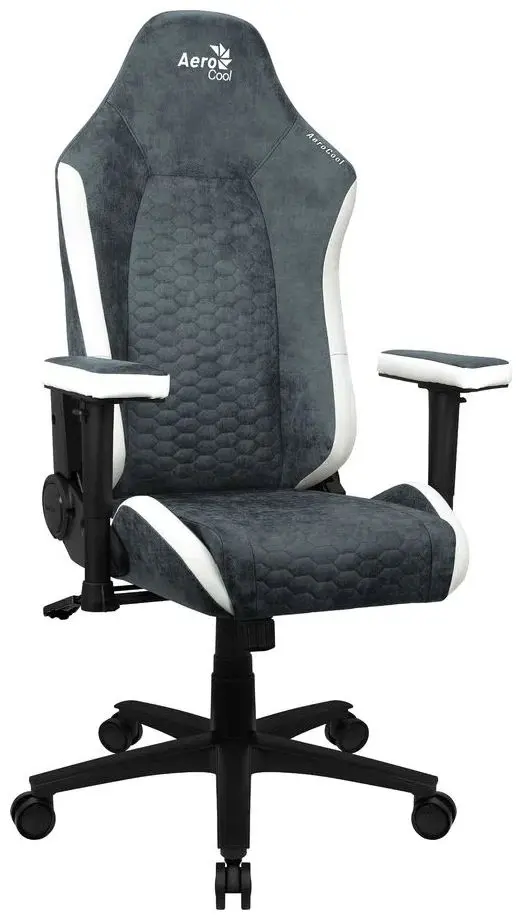 Fotoliu gaming AeroCool Crown AeroSuede (Steel Blue) - 3