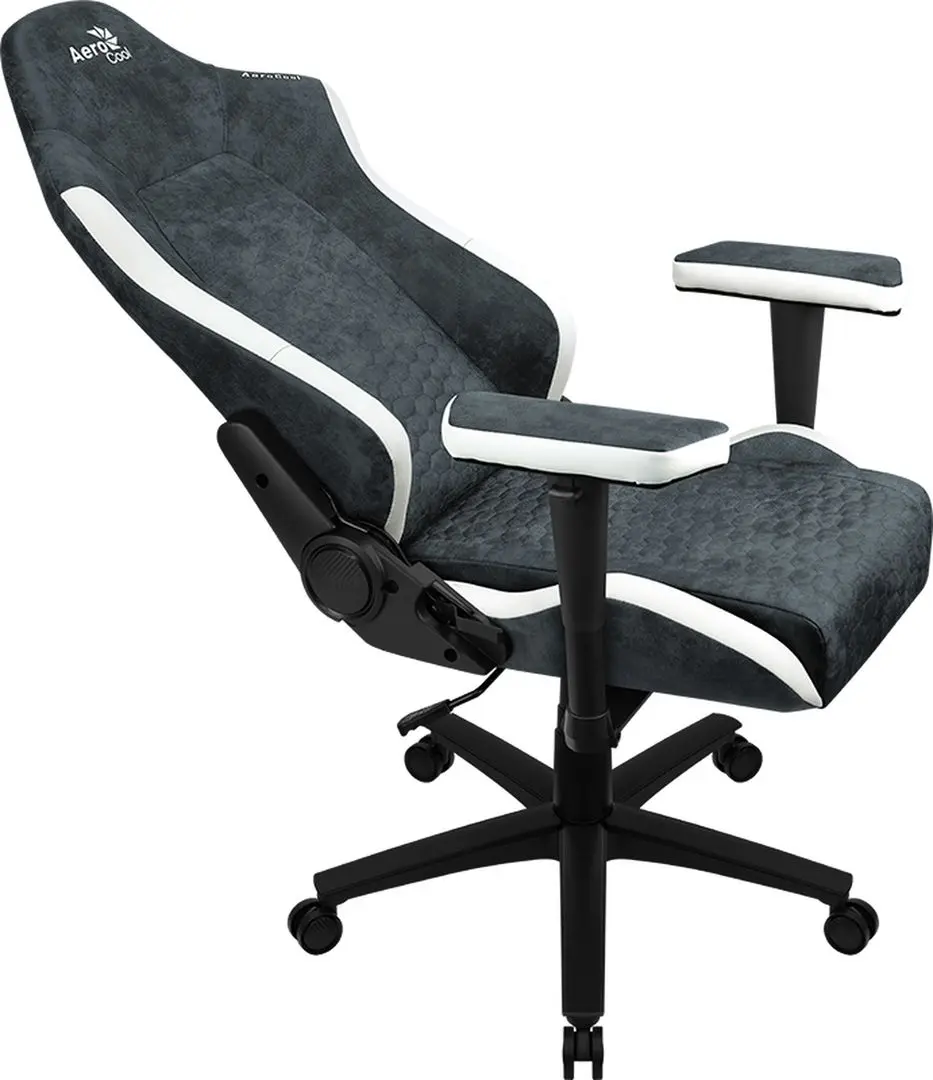 Fotoliu gaming AeroCool Crown AeroSuede (Steel Blue) - 7