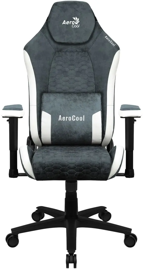 Fotoliu gaming AeroCool Crown AeroSuede (Steel Blue)