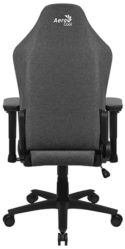Кресло геймерское AeroCool Crown AeroWeave (Ash Black)