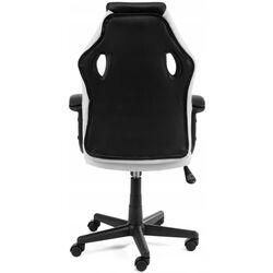 Fotoliu gaming Akord F4G FG-19 (White/Black) Thumb