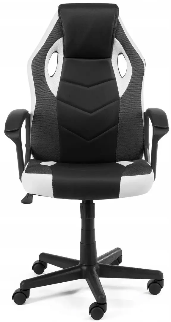 Fotoliu gaming Akord F4G FG-19 (White/Black)