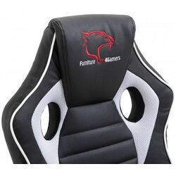 Кресло геймерское Akord F4G FG21 (Black/White) Thumb