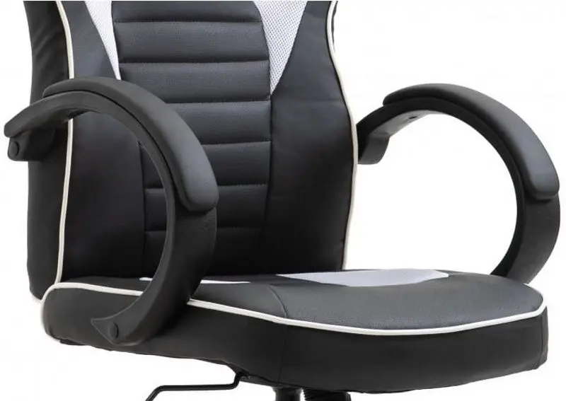 Кресло геймерское Akord F4G FG21 (Black/White) - 5