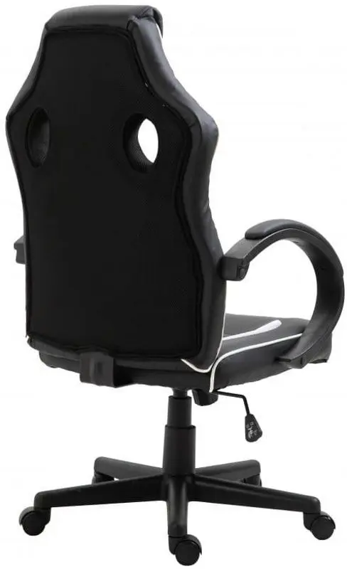 Кресло геймерское Akord F4G FG21 (Black/White) - 3