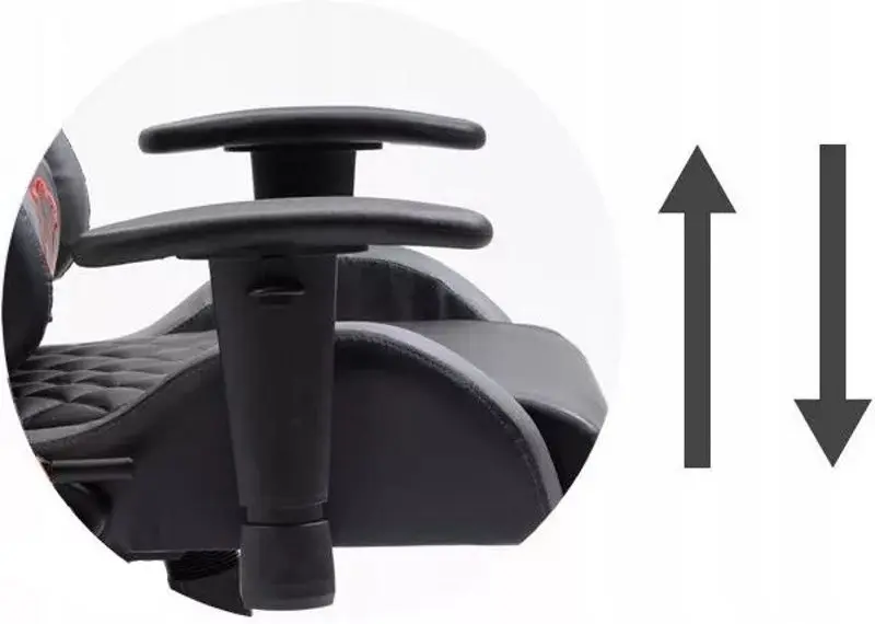 Кресло геймерское Akord F4G FG40 HQ (Gray) - 5