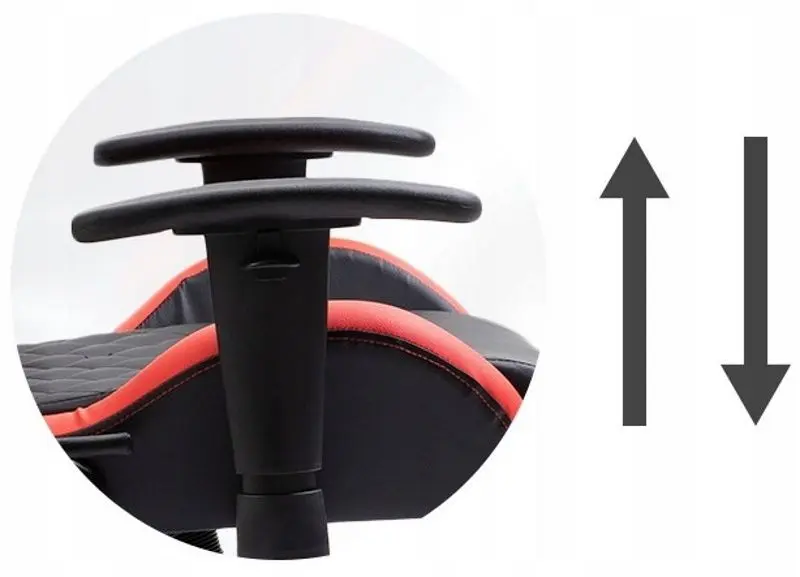 Кресло геймерское Akord F4G FG40 HQ (Red) - 8