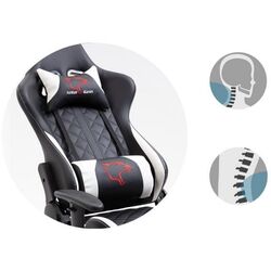 Кресло геймерское Akord F4G FG40 HQ (White) Thumb