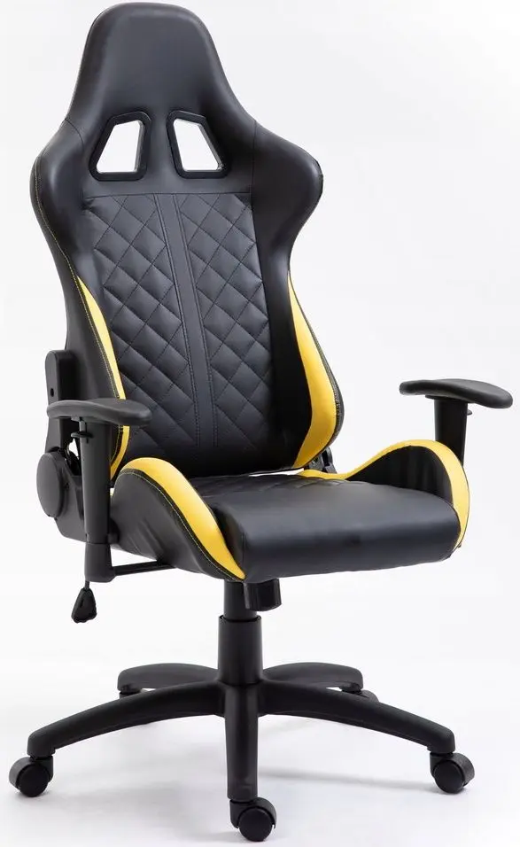 Кресло геймерское Akord F4G FG40 HQ (Yellow) - 2