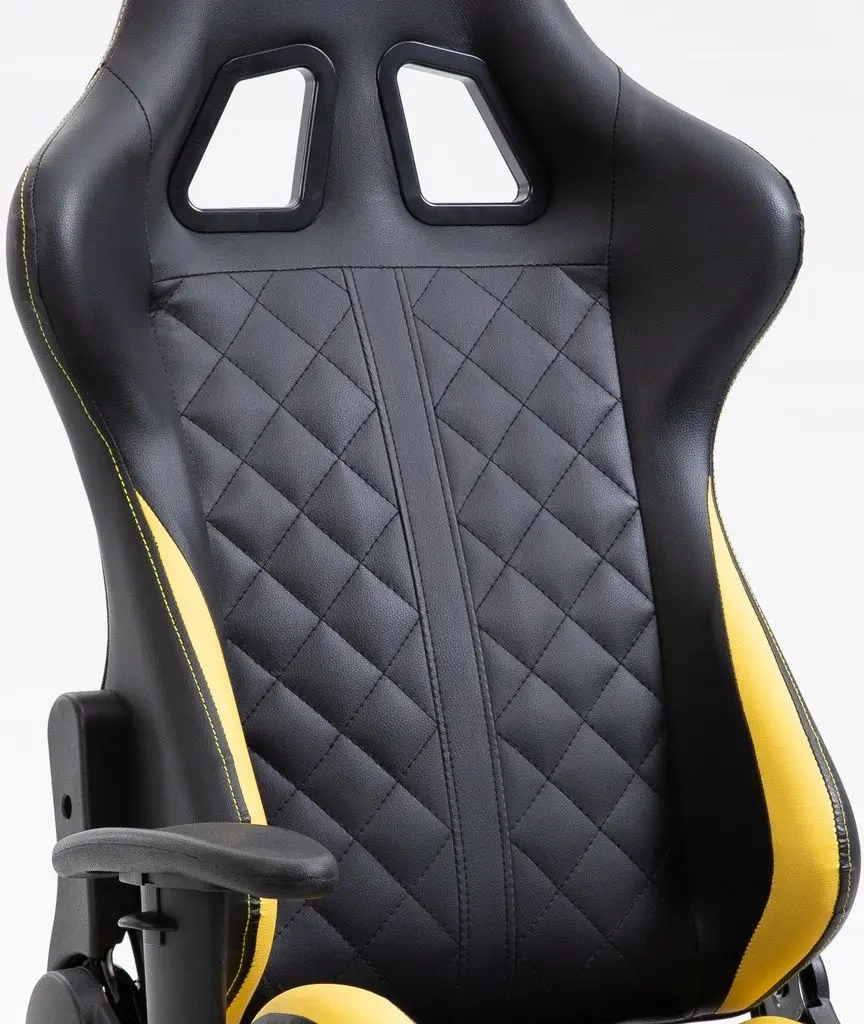Кресло геймерское Akord F4G FG40 HQ (Yellow) - 12