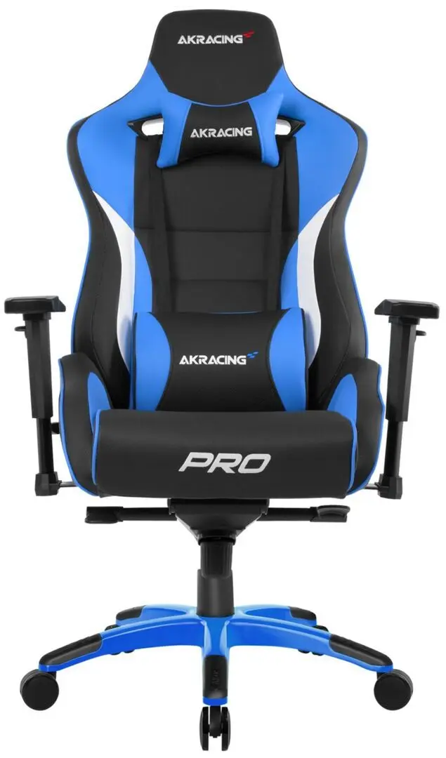 Кресло геймерское AKRacing Master Pro Premium PU (Blue)