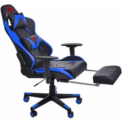 Fotoliu gaming + covoras pentru mouse Jumi Aragon CM-439481 (Black/Blue) Thumb