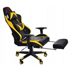 Fotoliu gaming + covoras pentru mouse Aragon Dragon CM-439498 (Black/Yellow) Thumb