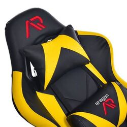 Fotoliu gaming + covoras pentru mouse Aragon Dragon CM-439498 (Black/Yellow) Thumb