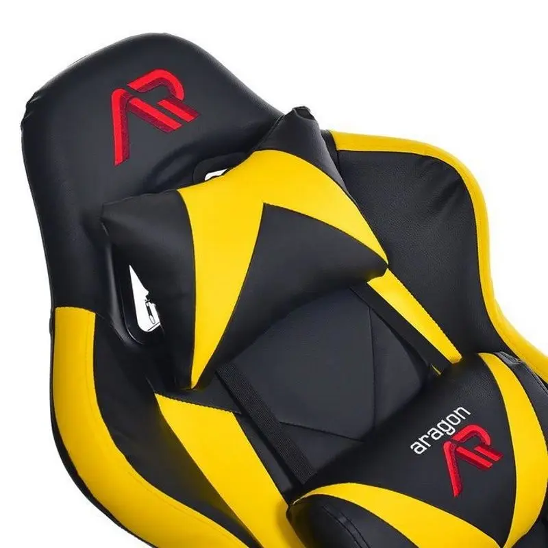 Fotoliu gaming + covoras pentru mouse Aragon Dragon CM-439498 (Black/Yellow)