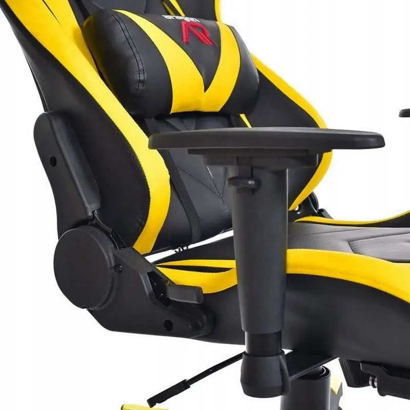 Fotoliu gaming + covoras pentru mouse Aragon Dragon CM-439498 (Black/Yellow)