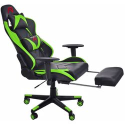 Fotoliu gaming + covoras pentru mouse Aragon Dragon CM-439511 (Black/Green) Thumb