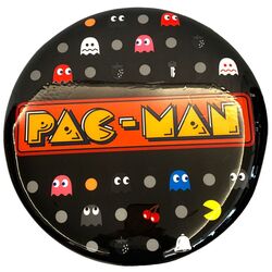 Scaun de jocuri Arcade1Up Pac-Man Stool (Black/Silver) Thumb
