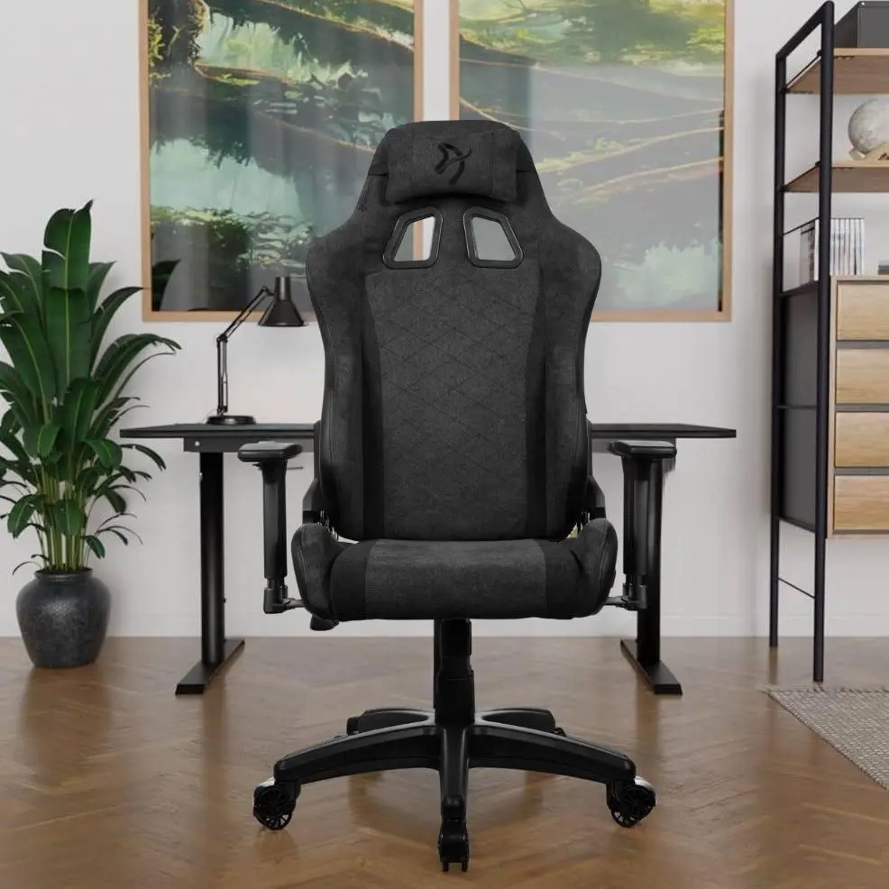 Игровое кресло Arozzi Avanti Soft Fabric (Dark Grey)