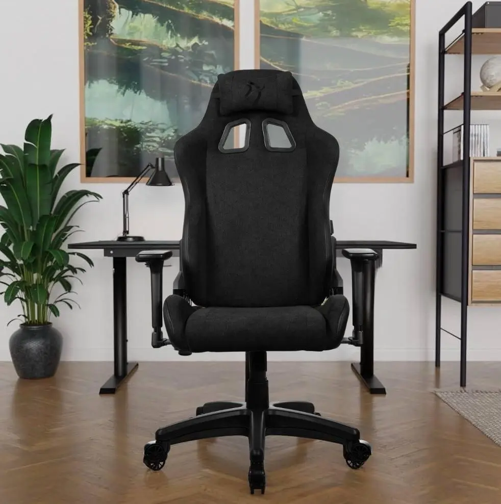 Fotoliu gaming Arozzi Avanti Soft Fabric (Pure Black)