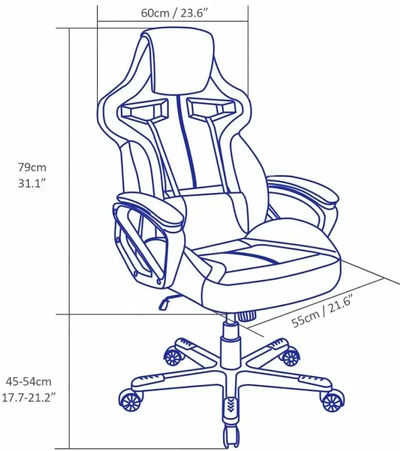 Игровое кресло Arozzi Milano (Black) - 6