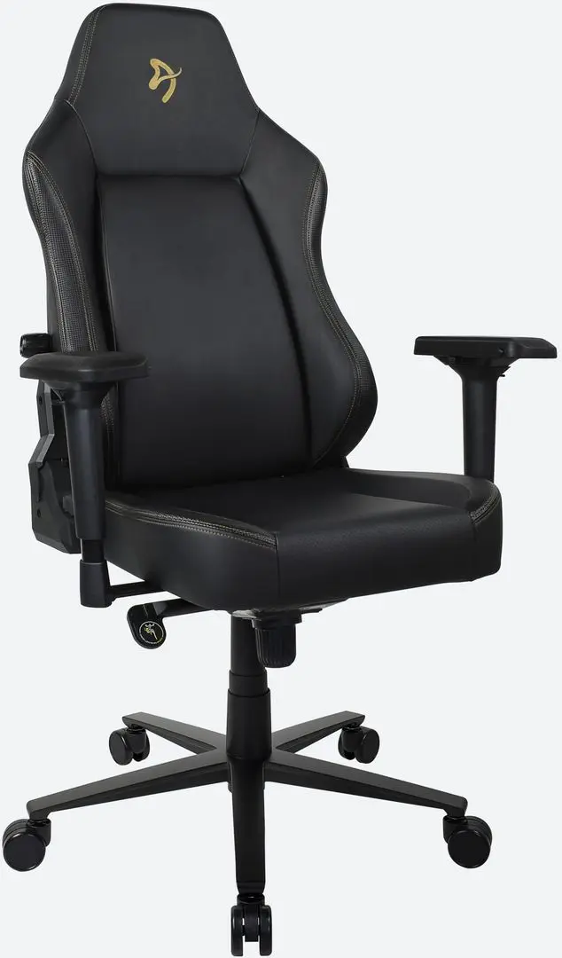 Fotoliu gaming Arozzi Primo PU (Black/Gold)