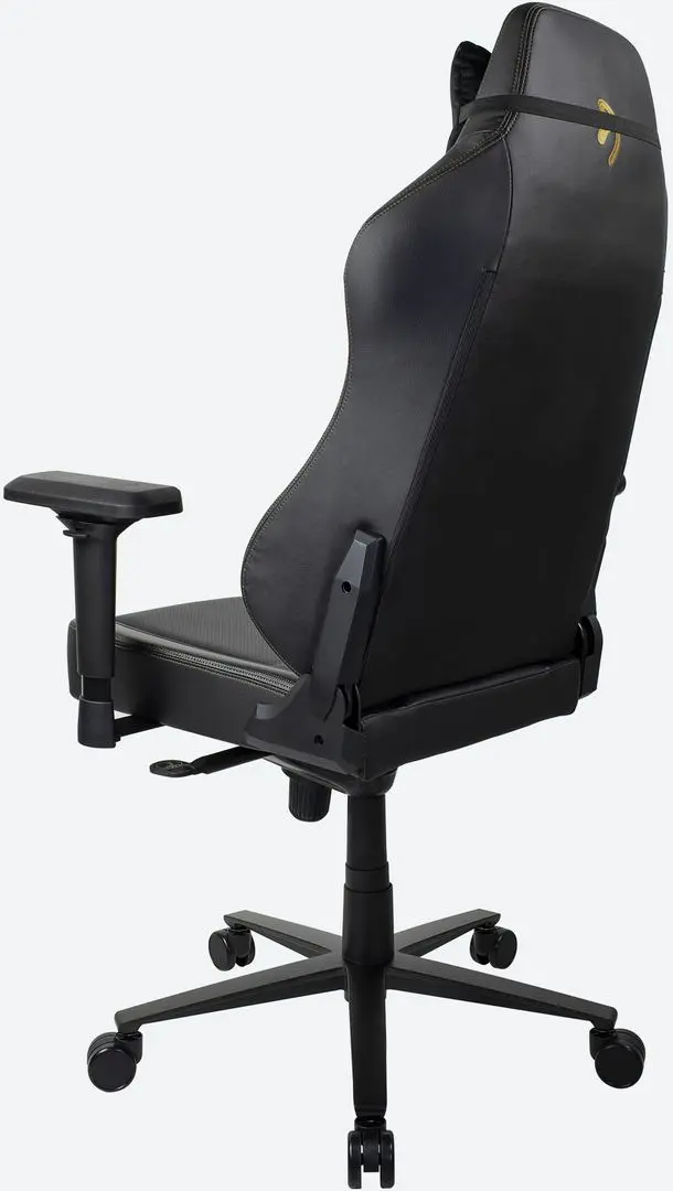 Fotoliu gaming Arozzi Primo PU (Black/Gold)