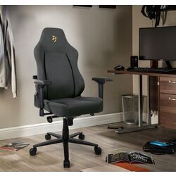 Fotoliu gaming Arozzi Primo Woven Fabric (Black/Gold)