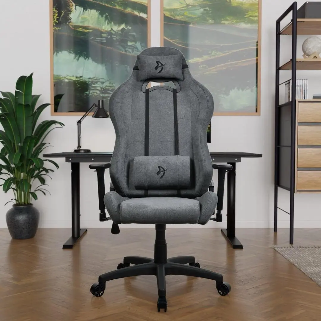 Игровое кресло Arozzi Torretta Soft Fabric (Ash)