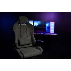 Fotoliu gaming Arozzi Torretta Soft Fabric (Dark Grey) Thumb