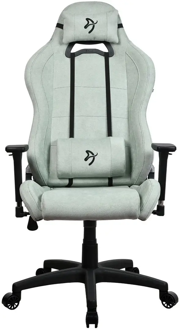 Fotoliu gaming Arozzi Torretta Soft Fabric (Pearl Green)