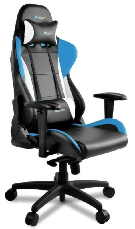 Кресло геймерское Arozzi Verona Pro V2 (Black/Blue) - 4