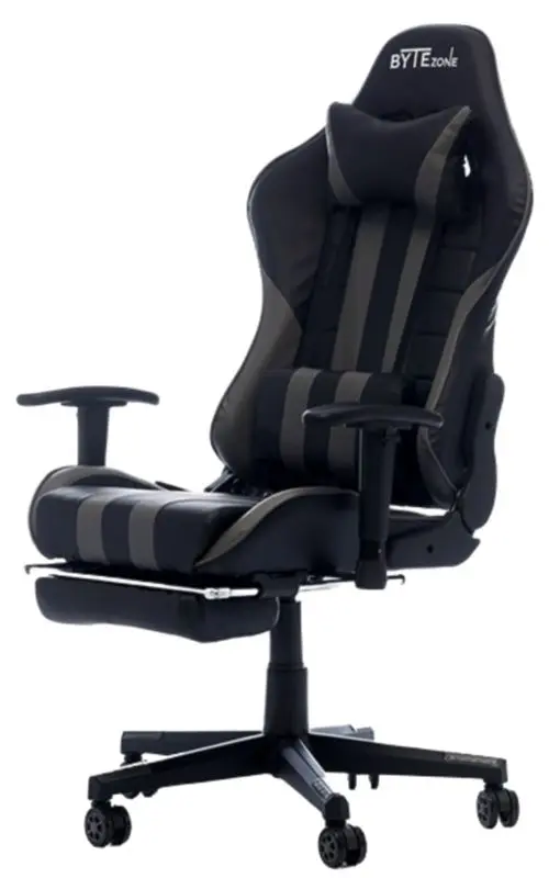 Fotoliu pentru jocuri Bytezone Python (Black/Gray)