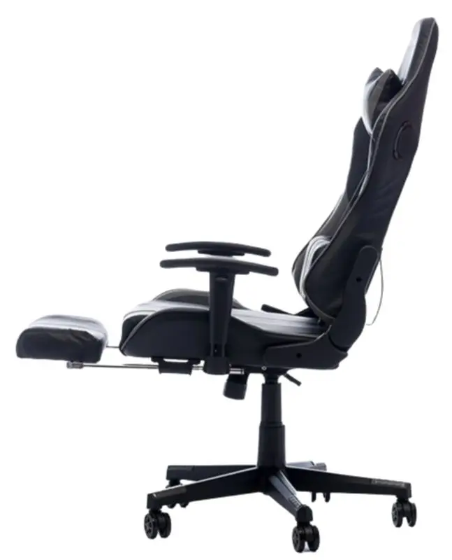 Fotoliu pentru jocuri Bytezone Python (Black/Gray)