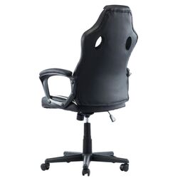 Fotoliu pentru jocuri ByteZone Racer (Black/Grey/White) Thumb