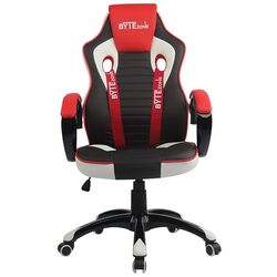 Fotoliu pentru jocuri ByteZone Racer PRO (Black/Grey/Red)