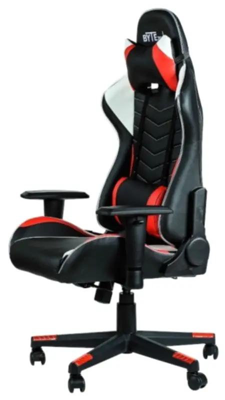 Fotoliu pentru jocuri ByteZone Winner (Black/Red) - 3