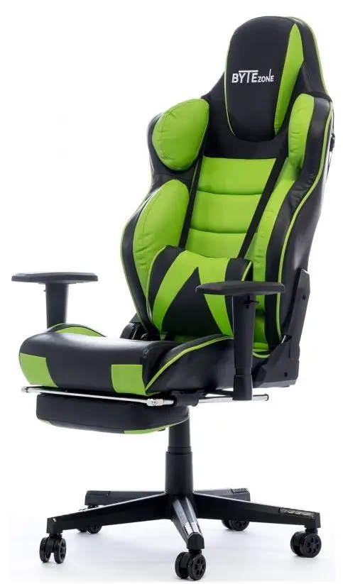 Fotoliu gaming ByteZone Hulk (Black/Green) - 3