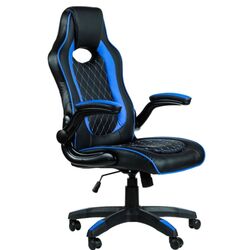Fotoliu gaming ByteZone Spiner (Black/Blue) Thumb