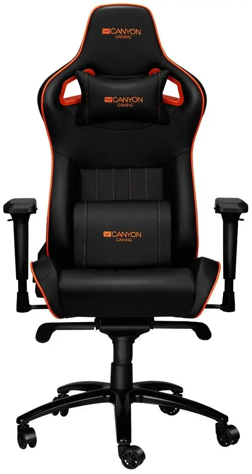 Кресло геймерское Canyon Corax CND-SGCH5 (Black/Orange) - 2