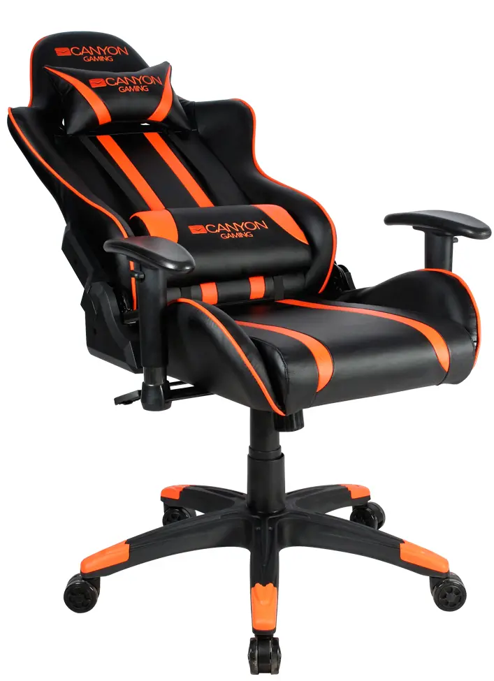 Кресло геймерское Canyon Fobos GC-3 (Black/Orange) - 3
