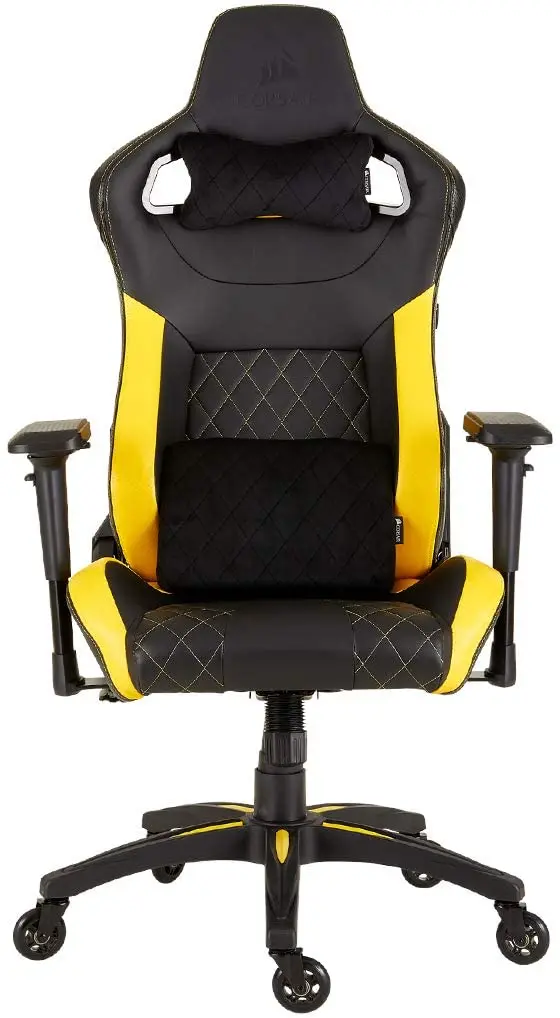 Fotoliu gaming Corsair T1 Gaming (Black/Yellow)