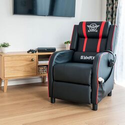 Fotoliu gaming Costway HV10006RE (Red/Black) Thumb