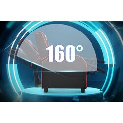 Fotoliu gaming Costway HV10006RE (Red/Black) Thumb