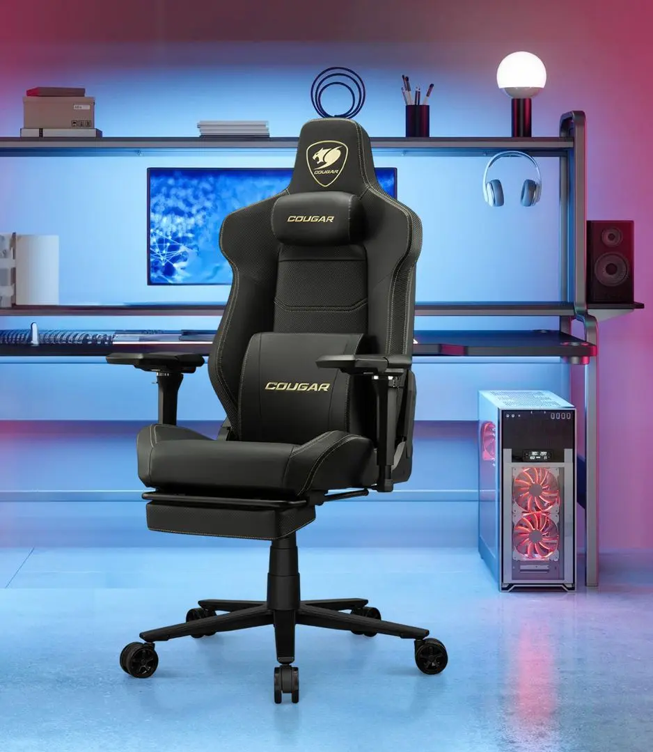 Fotoliu gaming Cougar Armor EVO M (Black/Gold)