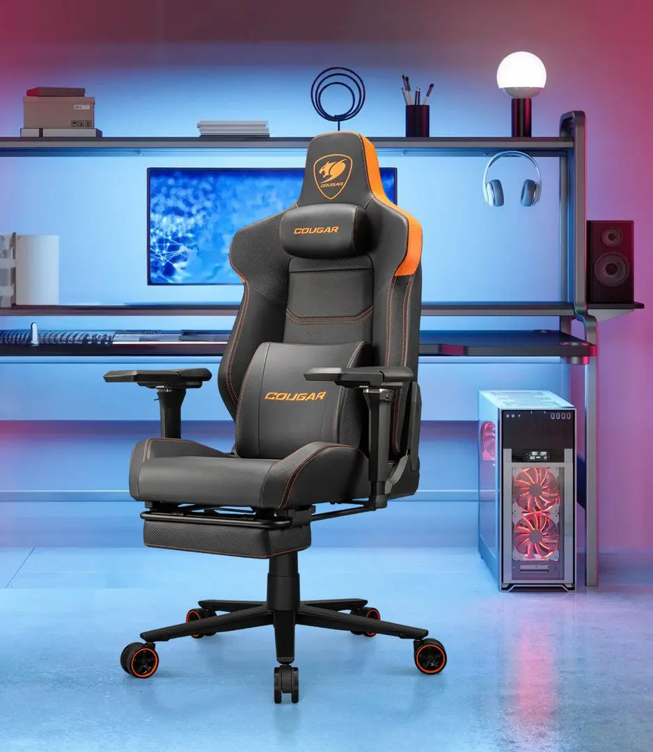 Fotoliu gaming Cougar Armor EVO M (Black/Orange)