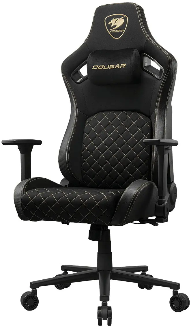 Игровое кресло Cougar Defensor F (Black/Gold)