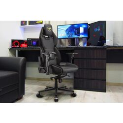 Игровое кресло Cougar Hotrod Royal (Black/Gold)